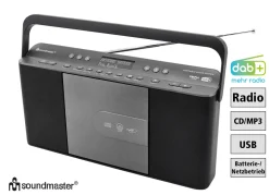 Soundmaster CD-Kofferradio RCD1870SW