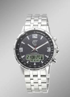 Sportliche Funk-Solar-Herrenuhr