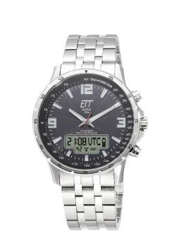 Sportliche Funk-Solar-Herrenuhr