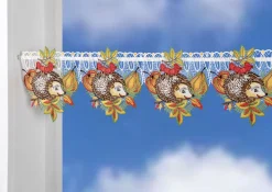 Stangendeko aus echter Plauener Spitze