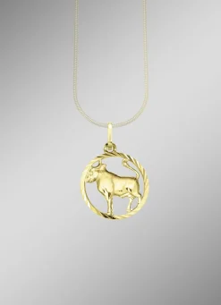 Sternzeichen-Anhänger in Silber 925/- fein