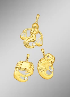 Sternzeichen-Anhänger matt/hochglänzend