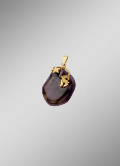 Sternzeichen-Anhänger mit echten Monats-Edelsteinen