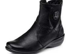 Stiefelette mit echtem Lammfellfutter