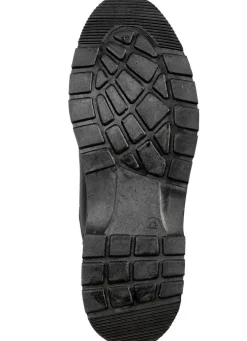 Stiefelette mit Knitter-Struktur