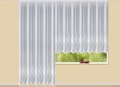 Store mit Plauener Stickerei und Universalschienenband