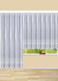 Store mit Plauener Stickerei und Universalschienenband