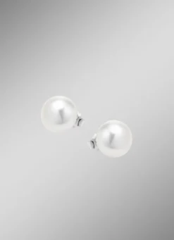 Strahlende Akzente – Ohrstecker mit Süßwasserperlen