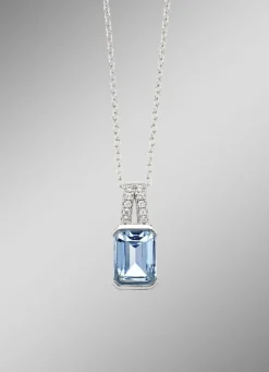 Strahlende Eleganz: Anhänger mit Ankerkette