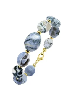 Strahlende Garnitur mit Opal und Hämati