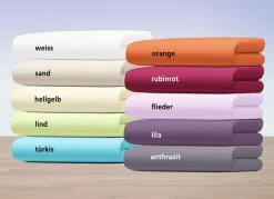 Strapazierfähiges Multi-Stretch-Jersey-Spannbetttuch