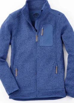 Strickfleece-Kurzjacke