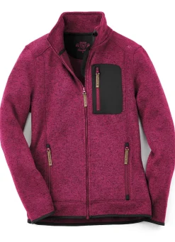 Strickfleece-Kurzjacke