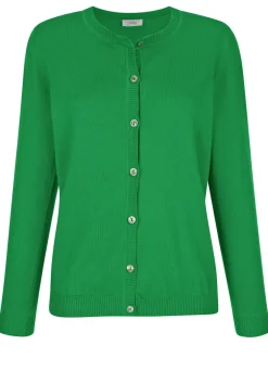 Strickjacke aus reiner Baumwolle