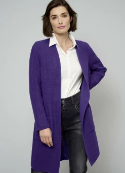 Strickjacke aus reiner Baumwolle