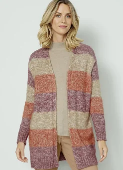 Strickjacke in Garnmix