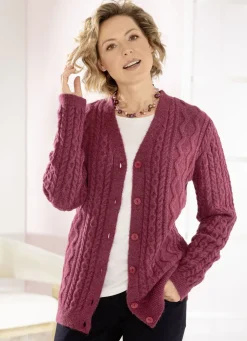 Strickjacke in sehr flauschiger Qualität