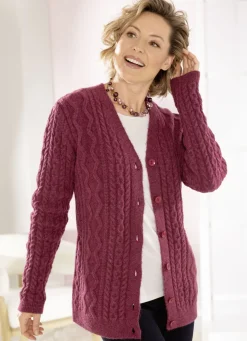 Strickjacke in sehr flauschiger Qualität
