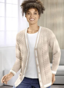 Strickjacke in weicher Qualität