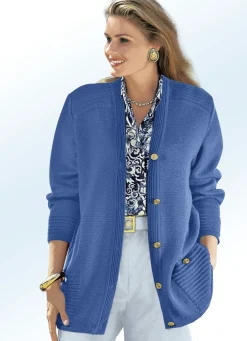 Strickjacke mit Schurwolle