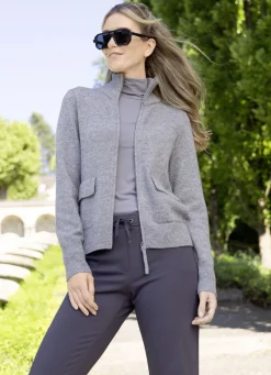 Strickjacke mit Wolle