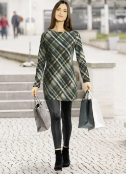 Strick-Tunika in Feinstrick