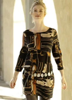 Strick-Tunika in Feinstrick