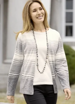 Strick-Twinset in Feinstrick