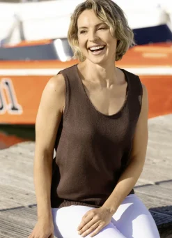 Strick-Twinset mit nachhaltig recycelter Baumwolle