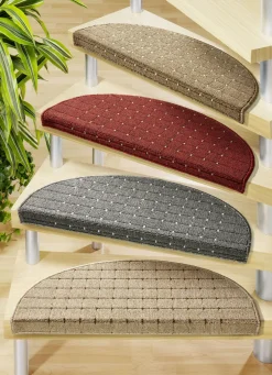 Stufenmatten mit rutschhemmender Latex-Rückseite