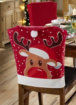 Stuhlhussen aus weichem Fleece