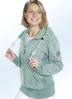 Sweatjacke mit Ankermotiven