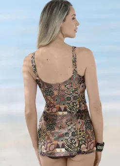 Tankini mit extra langem Oberteil