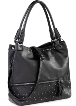 Tasche mit trendigen Ziernieten