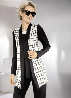 2-teiliges Set bestehend aus Weste und Shirt