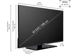 „Telefunken“ LED-Fernseher in Full-HD
