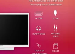 Telefunken XH24O550M HD-Ready-LED-Fernseher