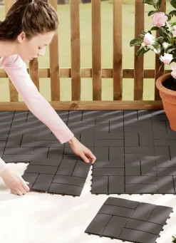 Terrassenplatten-Set, 12-teilig