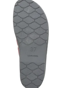 Textil-Pantoffel mit schöner Stickerei