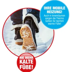 Thermo-Sohlen, 5 Paar