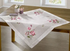 Tisch- und Raumdekoation mit hinreißendem Rosen-Dessin