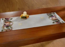 Tisch- und Raumdekoration aus Gobelin