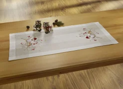 Tisch- und Raumdekoration mit Eulen-Motiv