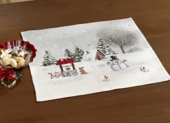 Tisch- und Raumdekoration aus Gobelin