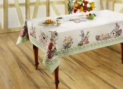 Tisch- und Raumdekoration mit Ostermotiv