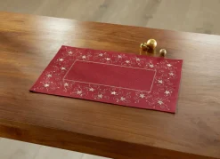 Tisch- und Raumdekoration mit Glitzergarn