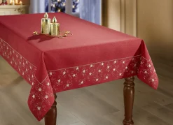 Tisch- und Raumdekoration mit Glitzergarn