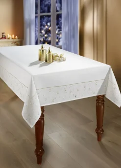 Tisch- und Raumdekoration mit Glitzergarn