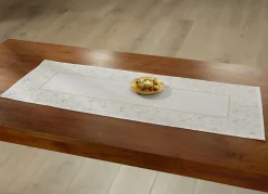 Tisch- und Raumdekoration mit Glitzergarn