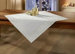 Tisch- und Raumdekoration mit Glitzergarn